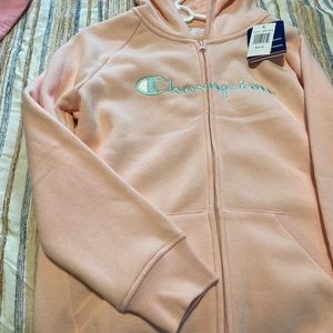 Champion zip hoodie in Girls
